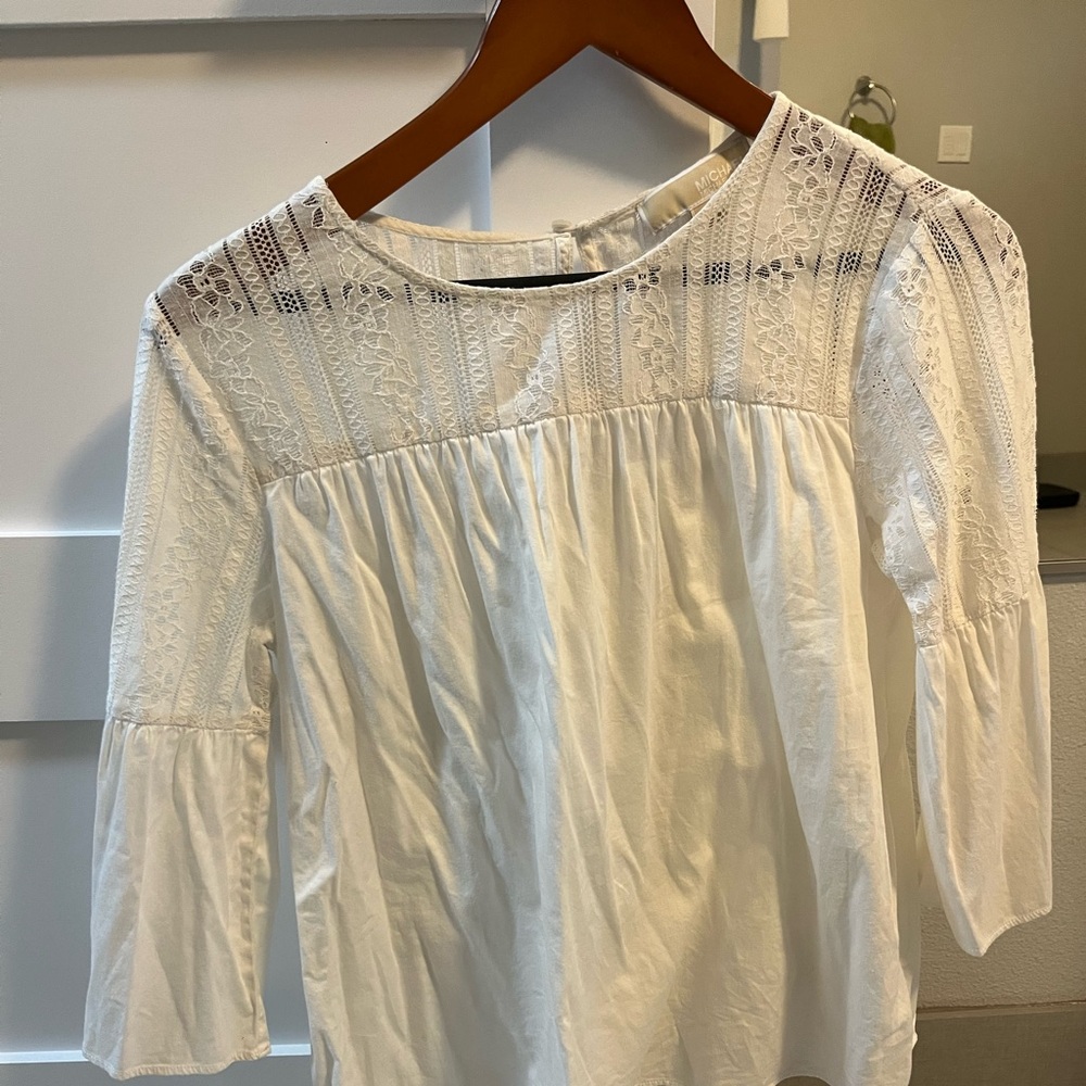 Michael Kors white blouses